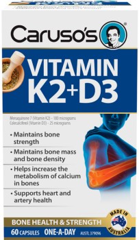 Caruso%26rsquo%3Bs+Vitamin+K2%2BD3+60+Capsules