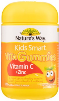Nature%26rsquo%3Bs+Way+Kids+Smart+Vita+Gummies+Vitamin+C+%2B+Zinc+120+Pastilles