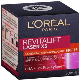L%26rsquo%3BOr%26eacute%3Bal+Paris+Revitalift+Laser+X3+SPF+15+Day+Cream+50mL