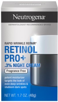 Neutrogena+Rapid+Wrinkle+Repair+Retinol+Pro%2B+.3%25+Night+Cream+48g
