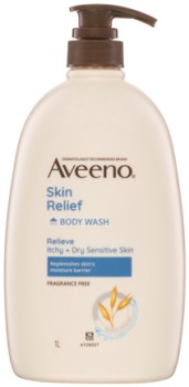 Aveeno-Skin-Relief-Body-Wash-Fragrance-Free-1-Litre on sale
