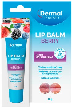 Dermal+Therapy+Lip+Balm+Berry+10g