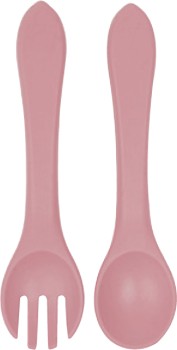 Guardian+Silicone+Fork+%26amp%3B+Spoon+Set+-+Dusty+Berry