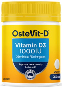 OsteVit-D+One-A-Day+Vitamin+D3+250+Tablets
