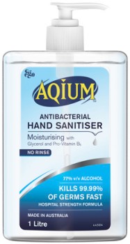 Aqium+Hand+Sanitiser+Gel+1+Litre