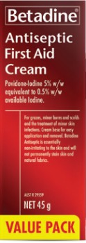 Betadine-Antiseptic-First-Aid-Cream-45g on sale