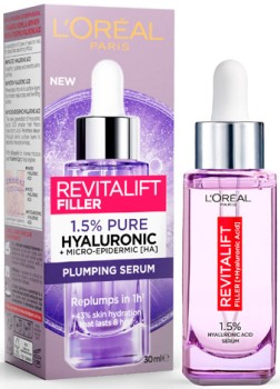 LOral-Paris-Revitalift-Filler-Hyaluronic-Acid-Serum-30mL on sale