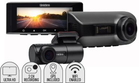 Uniden-Ultra-HD-4K-Dual-Recording-Wifi-GPS-Dash-Cam on sale