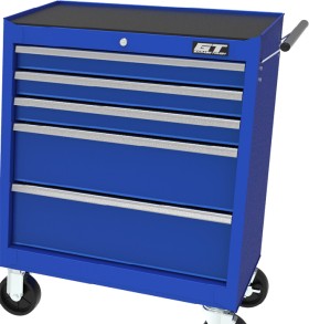 Garage+Tough+27%26rdquo%3B+5+Drawer+Tool+Trolley