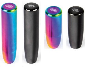 SAAS-Billet-Gear-Knob-in-Neo-Titanium-or-Black-Chrome-Finish on sale