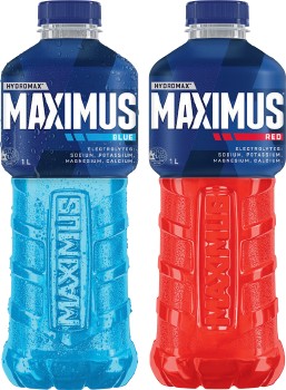 Maximus-Sports-Drink-1-Litre-Selected-Varieties on sale