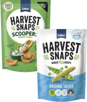 Calbee+Harvest+Snaps+Pea+Crisps+120g+or+Scoopers+90g