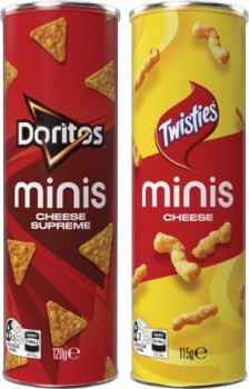 Doritos+or+Twisties+Minis+90g-150g