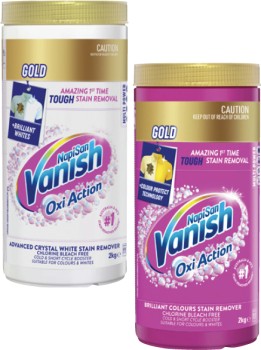 Vanish+NapiSan+Oxi+Action+Gold+Multi+Power+Laundry+Booster+Powder+2kg