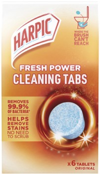 Harpic+Fresh+Power+Cleaning+Tabs+6+Pack
