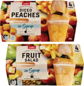 Coles+Fruit+in+Syrup+4+Pack+480g