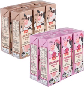 Coles+Flavoured+Milk+6x200mL