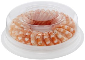 Coles+Thawed+Cooked+Prawn+Plate+200g
