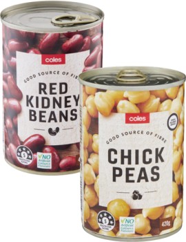 Coles+Beans+420g