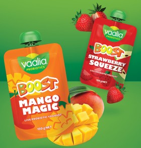 Vaalia+Boost+Yoghurt+Pouch+150g