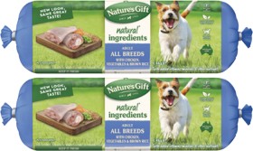 Natures-Gift-Deli-Roll-Dog-Food-14kg on sale