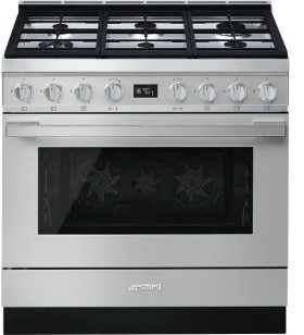 Smeg+90cm+%26%23039%3BPortofino%26%23039%3B+Pyrolytic+Induction+Freestanding+Cooker
