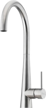 Oliveri+Essente+Stainless+Steel+Goose+Neck+Mixer