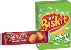 Arnotts-Cream-Biscuits-200250g-or-In-A-Biskit-145160g-Selected-Varieties on sale