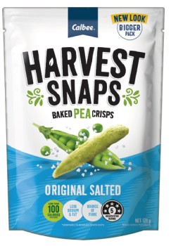 Harvest-Snaps-Baked-Pea-Crisps-120g-Selected-Varieties on sale