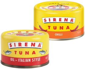 Sirena+Tuna+95g+Selected+Varieties