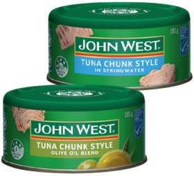 John+West+Tuna+185g+Selected+Varieties