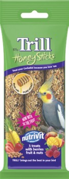 Trill+Honey+Sticks+Bird+Treats+3+Pack+Selected+Varieties