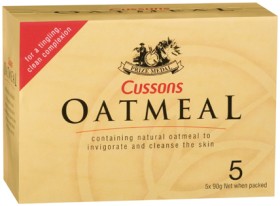 Cussons+Oatmeal+Bar+Soap+5x90g
