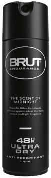 Brut-Endurance-48Hr-Ultra-Dry-Antiperspirant-130g on sale