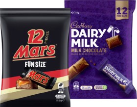 Mars-Fun-Size-Share-Pack-132192g-or-Cadbury-Share-Pack-120180g-Selected-Varieties on sale