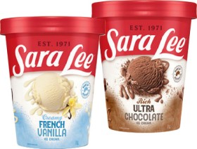 Sara+Lee+Ice+Cream+1+Litre+Selected+Varieties