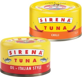 Sirena+Tuna+95g+Selected+Varieties