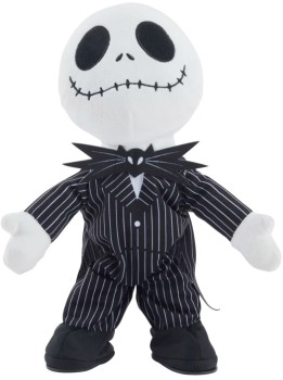 Disney-Tim-Burtons-The-Nightmare-Before-Christmas-Interactive-Jack-Skellington-Plush-Toy on sale