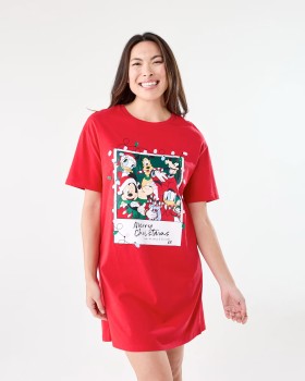 Disney-Mickey-Mouse-License-Christmas-Graphic-Nightie on sale