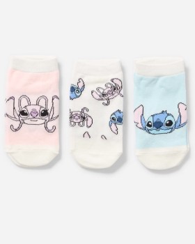 3-Pack-Disney-Lilo-Stitch-License-Low-Cut-Socks on sale