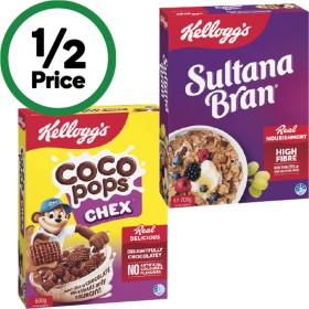 Kellogg%26rsquo%3Bs+Coco+Pops+Chex+500g+or+Sultana+Bran+Cereal+700g