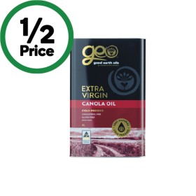 Good+Earth+Oils+Extra+Virgin+Canola+Oil+4+Litre