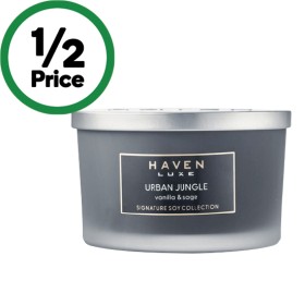 Haven+Luxe+3+Wick+Candle