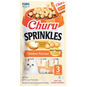 Churu+Sprinkles+or+Bites+Cat+Treats+10g+x+Pk+3