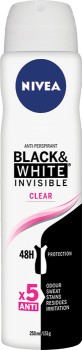 Nivea-Antiperspirant-Clear-Deodorant-250mL on sale