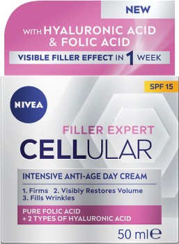 Nivea+Cellular+Filler+Expert+Intensive+Anti+Age+Day+Cream+SPF15+50mL%26Omega%3B