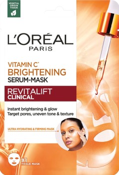 LOreal-Vitamin-C-Brightening-Serum-Tissue-Mask on sale
