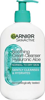 Garnier+Hyaluronic+Aloe+Cream+Cleanser+Pump+250mL