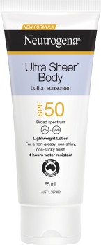Neutrogena+Ultra+Sheer+Body+Lotion+SPF50+85mL%26Omega%3B