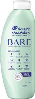 Head-Shoulders-Shampoo-Bare-Pure-Clean-400mL on sale
